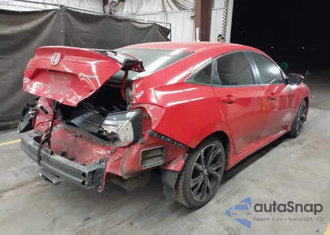 2019 Honda Civic Sport z USA, uszkodzony, nr VIN 2HGFC2F82KH535986